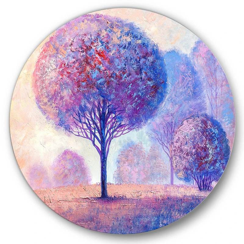 Designart - Colourful Trees Impression II