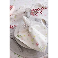 DII® 52" Christmas Star Print Tablecloth
