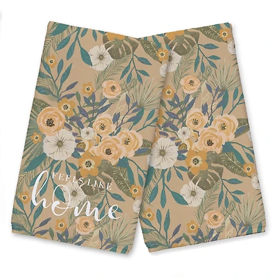 Feels Like Home Tropical Floral Tea Towel Set