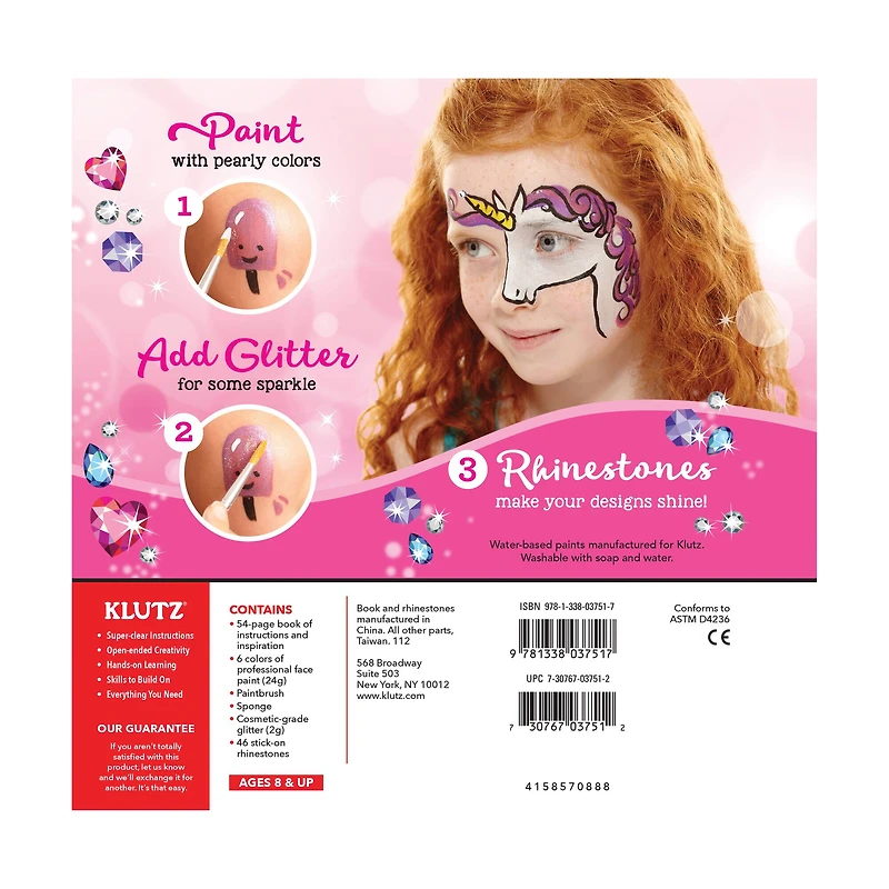 Klutz® Glitter Face Painting Kit