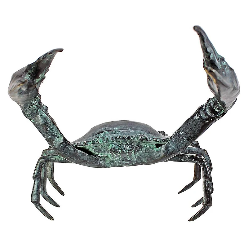 Design Toscano 10" Bronze Crab Sculpture