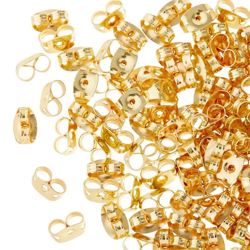 Gold Earring Backs by Bead Landing™