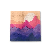 Sunset Pixelated Brick Art Kit by Make Market®