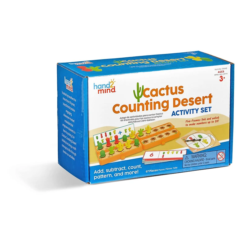 Hand2mind® Cactus Counters Activity Set