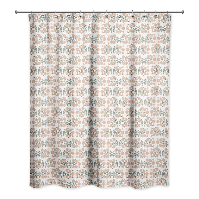 Happy Florals Shower Curtain