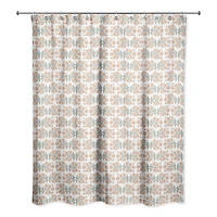 Happy Florals Shower Curtain