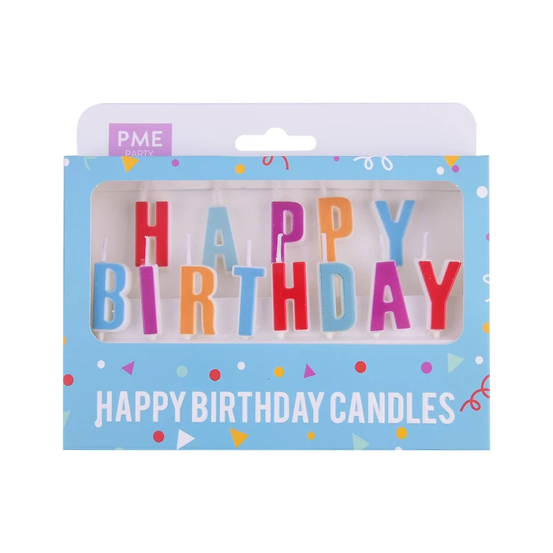 PME Party® Happy Birthday Candle Set