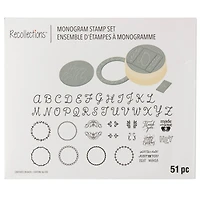 Interchangeable Monogram Stamp Kit by Recollections™