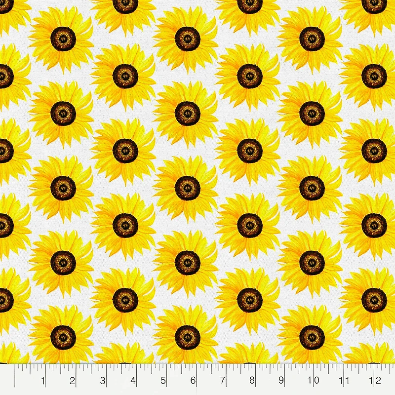 Fabric Editions Sunflower Cotton Fabric