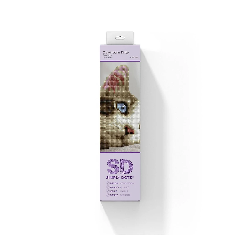 Simply Dotz® Beginner Daydream Kitty Diamond Painting Kit