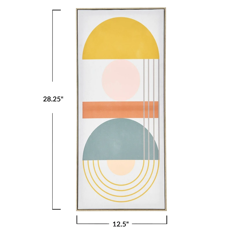 Hello Honey® Framed Modern Abstract Canvas