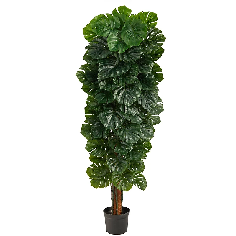 70'' Potted Monstera Artificial Tree