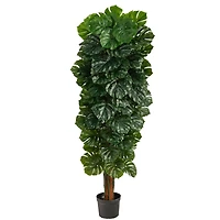 70'' Potted Monstera Artificial Tree