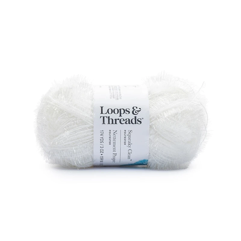 Squeaky Clean™ Sparkle Yarn by Loops & Threads