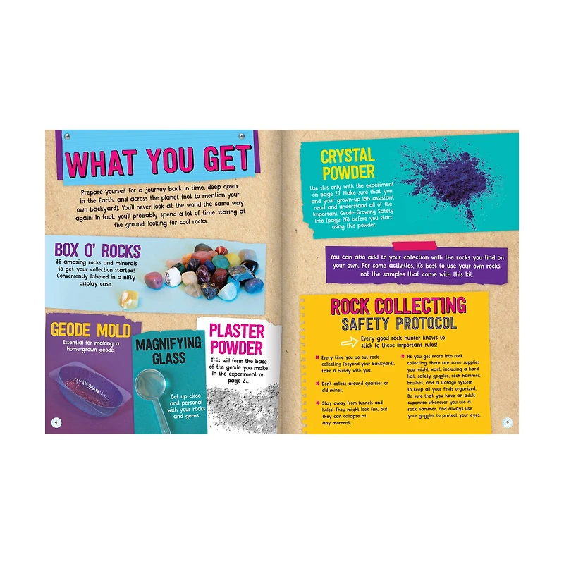 Klutz® Maker Lab: Rocks, Gems & Geodes