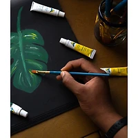 Fredrix Creative Series 12" x 16" Black Canvas Pad