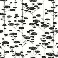 RoomMates Retro Trees Peel & Stick Wallpaper