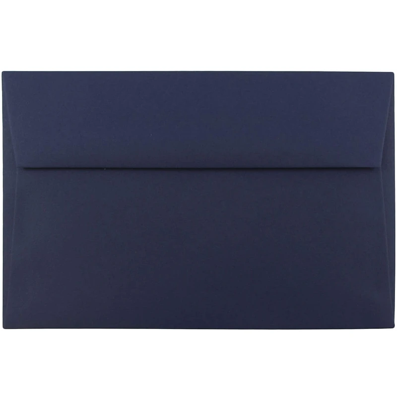 JAM Paper A9 Navy Blue Premium Invitation Envelopes