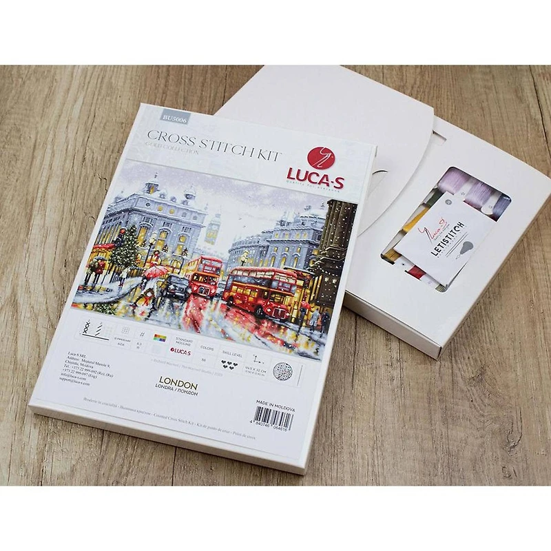 Luca-s London Counted Cross Stitch Kit
