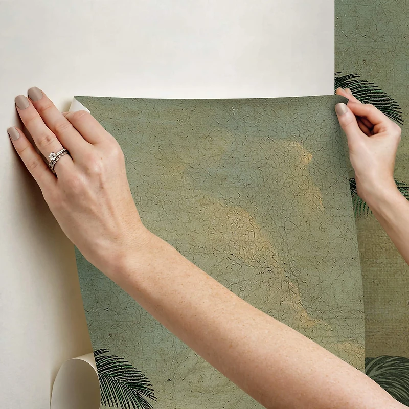 Mr. Kate Hilo Tropical Island Tapestry Peel & Stick Mural