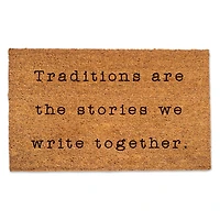 Traditions Together Doormat
