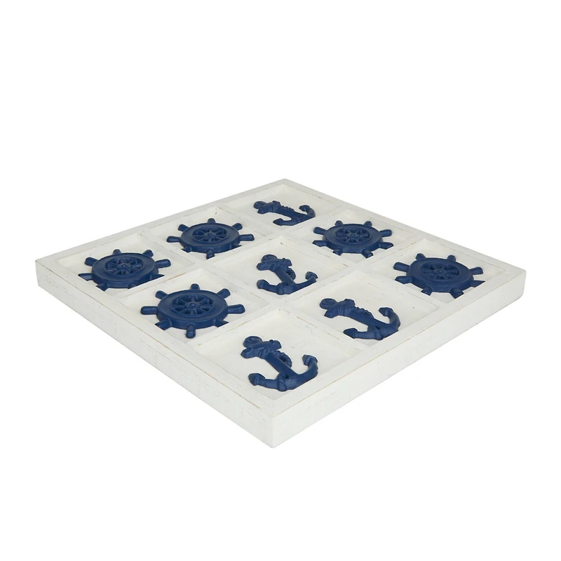 Blue Iron Nautical Game Set 1" x 14" x 14"