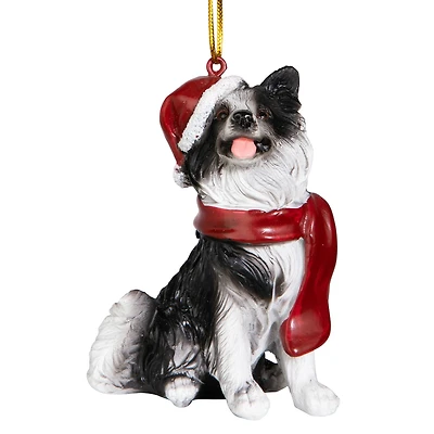 Design Toscano 3.5" Border Collie Ornament Sculpture