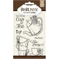Bo Bunny® Tea Party Clear Stamps