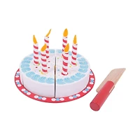 Wooden Birthday Cake