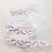 5/8" x 7yd. Baseball Ribbon by Celebrate It® Classic