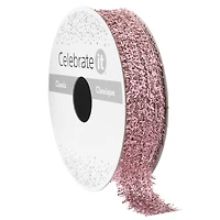 5/8" x 5yd. Rosegold Metallic Ribbon by Celebrate It® Classic