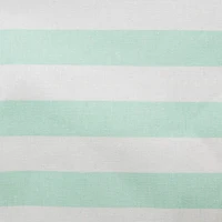 DII® Round Stripes PE-Coated Cotton Polyester Laundry Hamper