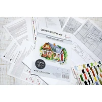 Luca-s Beautiful Country House Counted Cross Stitch Kit