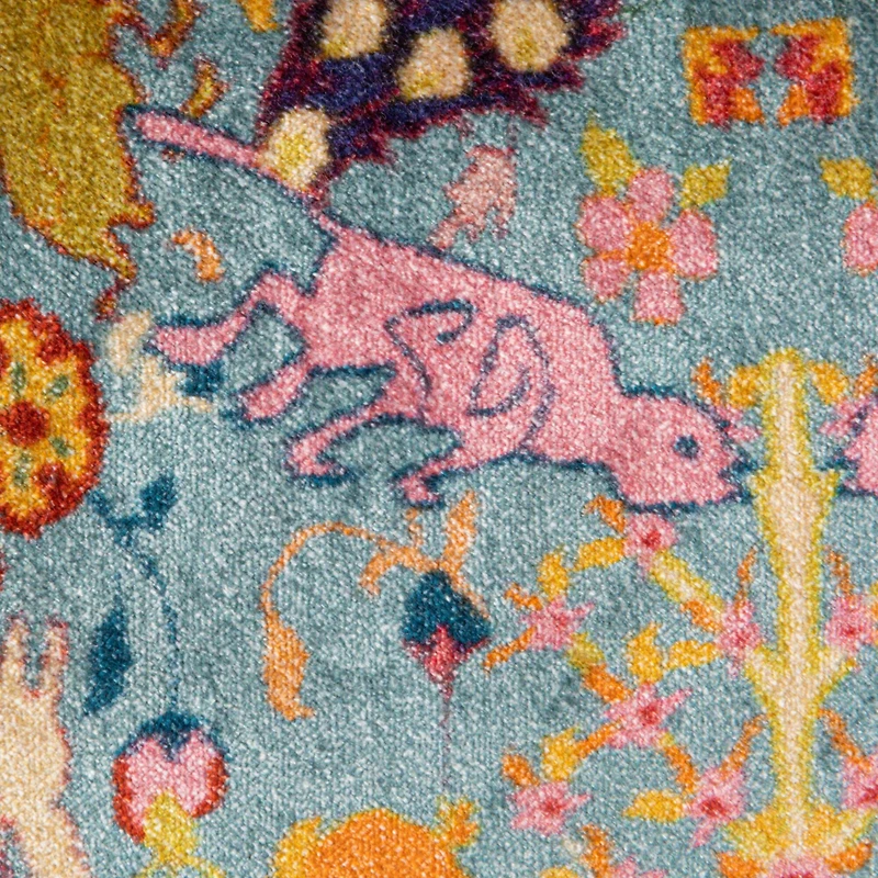 Hello Honey® 24" x 16" Floral Harmony Velvet Lumbar Pillow