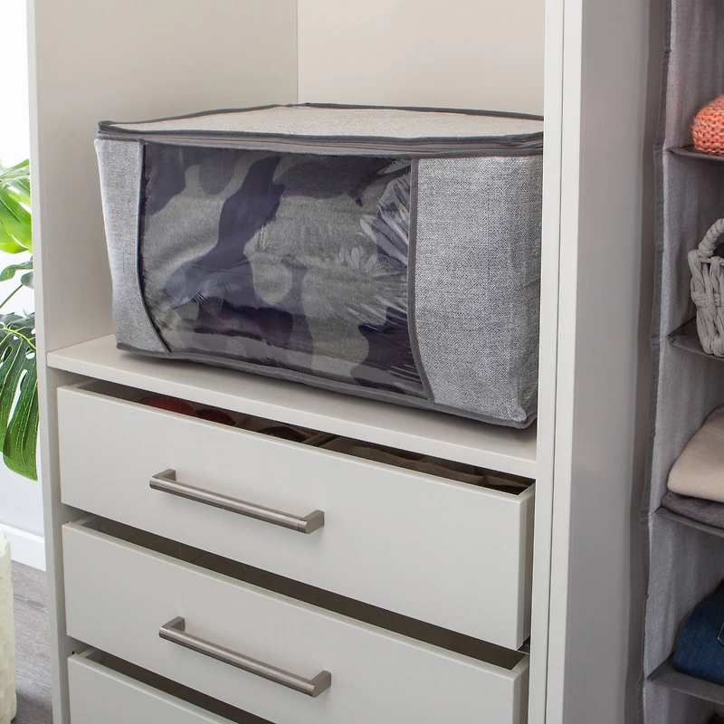 Simplify Heather Gray Blanket Bag