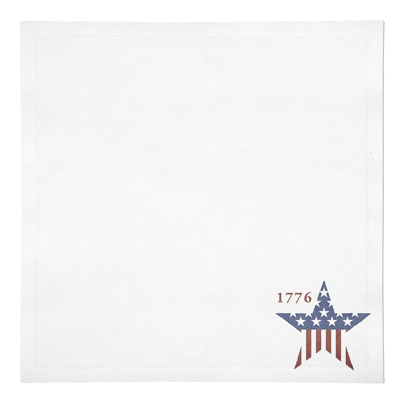 Designs Direct 1776 Star Cotton Twill Napkin