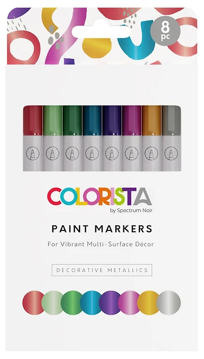 Colorista Decorative Metallics Paint Markers Set