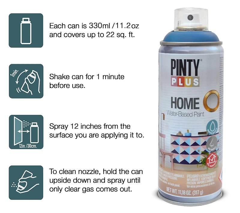 Pintyplus Home Water-Based Spray Paint