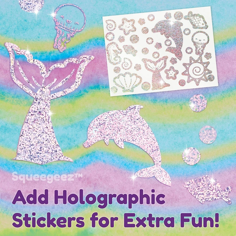 Creativity for Kids® Mermaid Squeegeez Magic Reveal Art