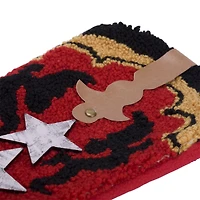 Glitzhome® 19" Red Boot Hooked Stocking