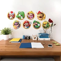 RoomMates Super Mario Character Peel & Stick Wall Decals
