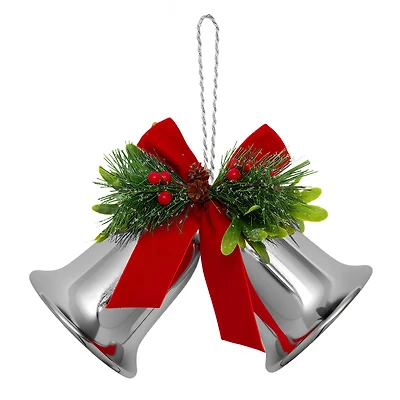 11.5" Hanging Double Bell Décor by Ashland