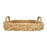 Hello Honey® Brown Decorative Handwoven Seagrass Tray