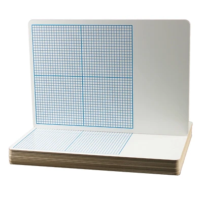 Flipside Graph Dry Erase Board Class Pack, 12ct.