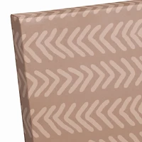 Tan Arrow Triangles 16" x 16" Canvas Wall Art