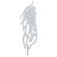 White Pine Artificial Christmas Hanging Bush