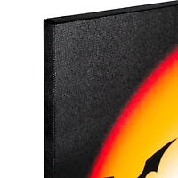Bats & Jack-o-Lantern LED Canvas Wall Art