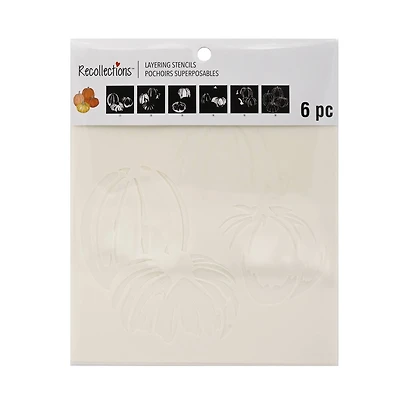 Pumpkin Layering Stencils by Recollections™