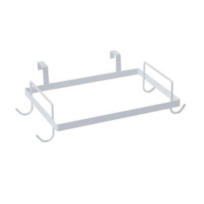 Household Essentials Metal Over the Door Trash Bag Holder