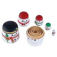 Mr. Christmas Nesting Snowman Family Set